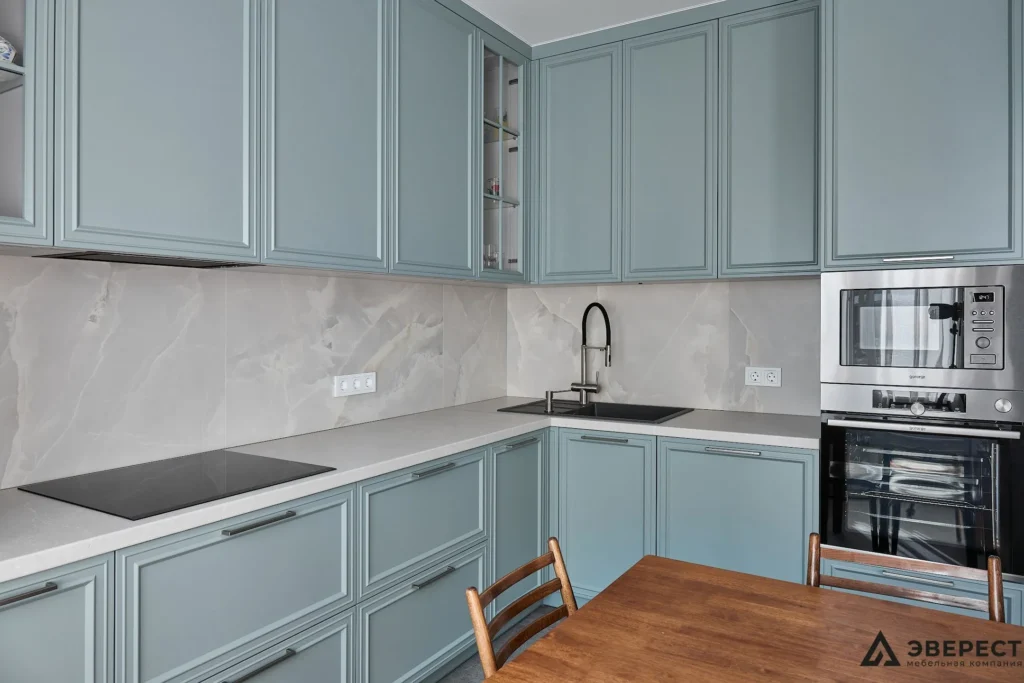 Угловая кухня из МДФ крашенного - "Мальта"