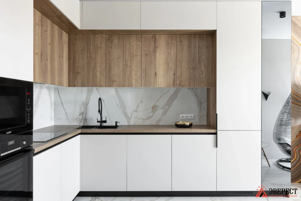 Угловая кухня под потолок "Зара"