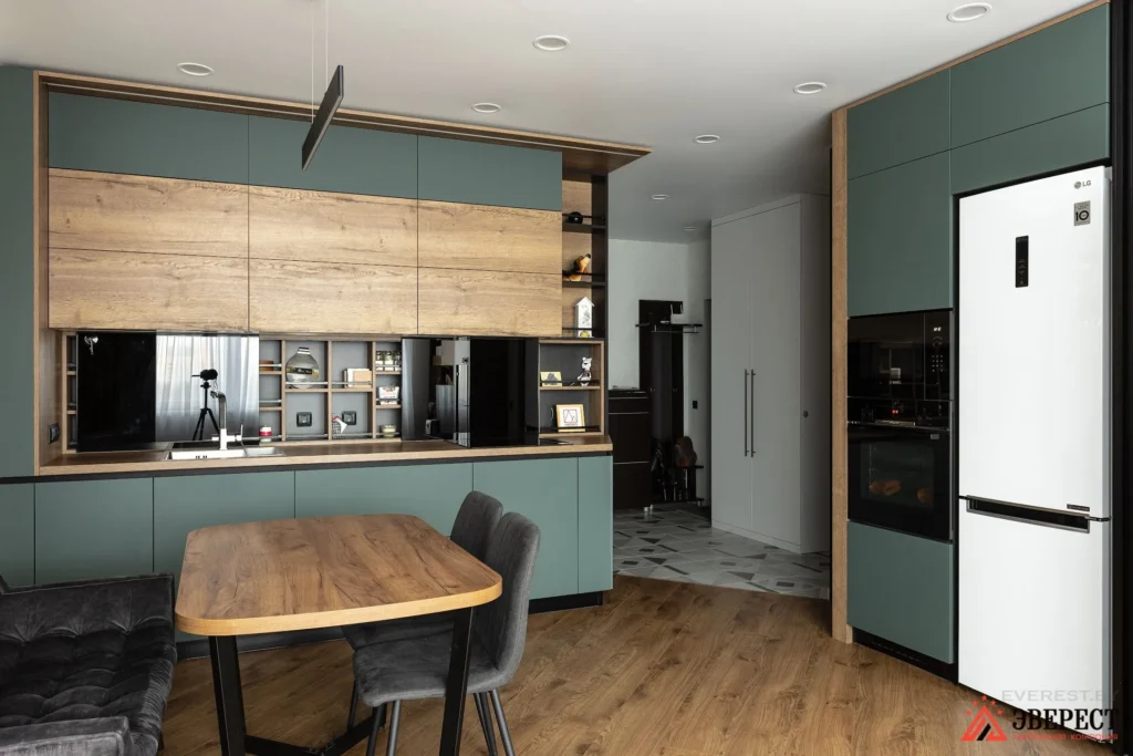 Кухня из FENIX NTM "Материк"