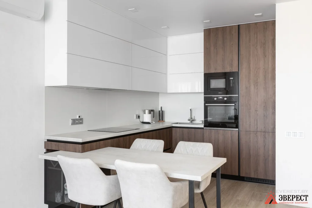 Угловая кухня под потолок "Латика"