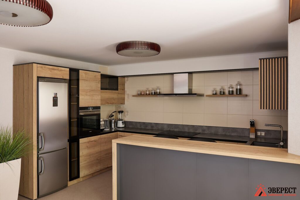 П образная кухня "Chef"