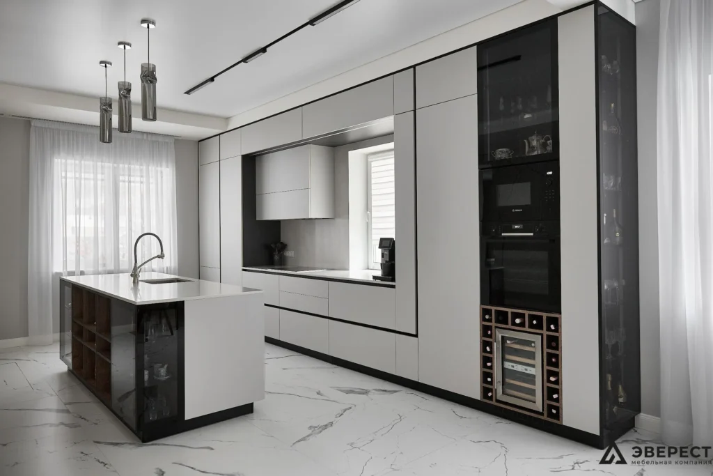 Кухня с островом "Orlando"