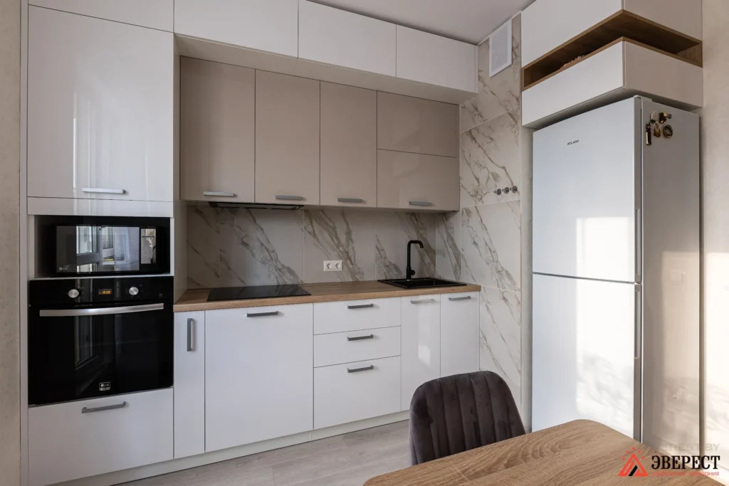 Линейная кухня "Мокко"