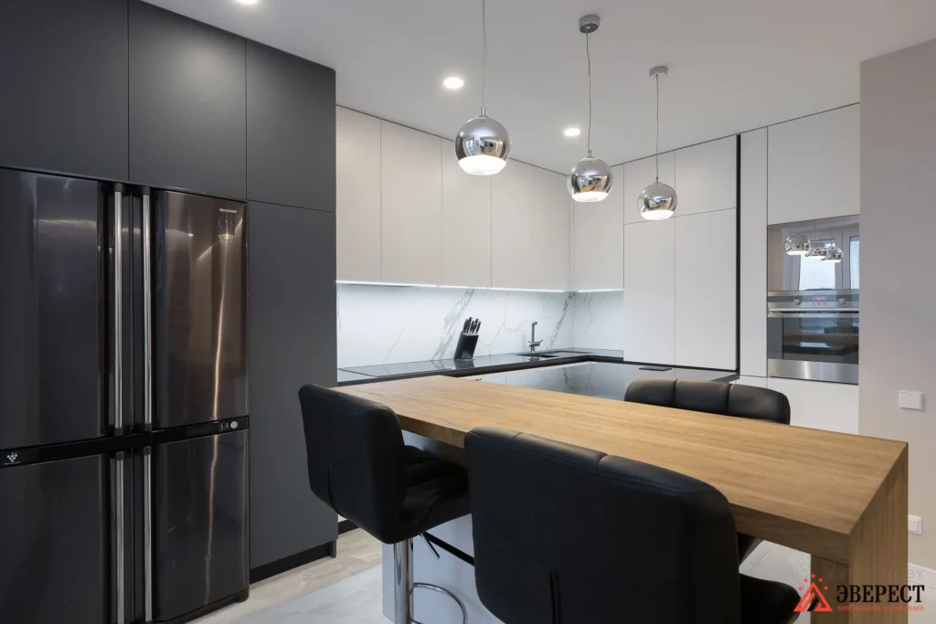 Современная кухня с островом "Винтер"