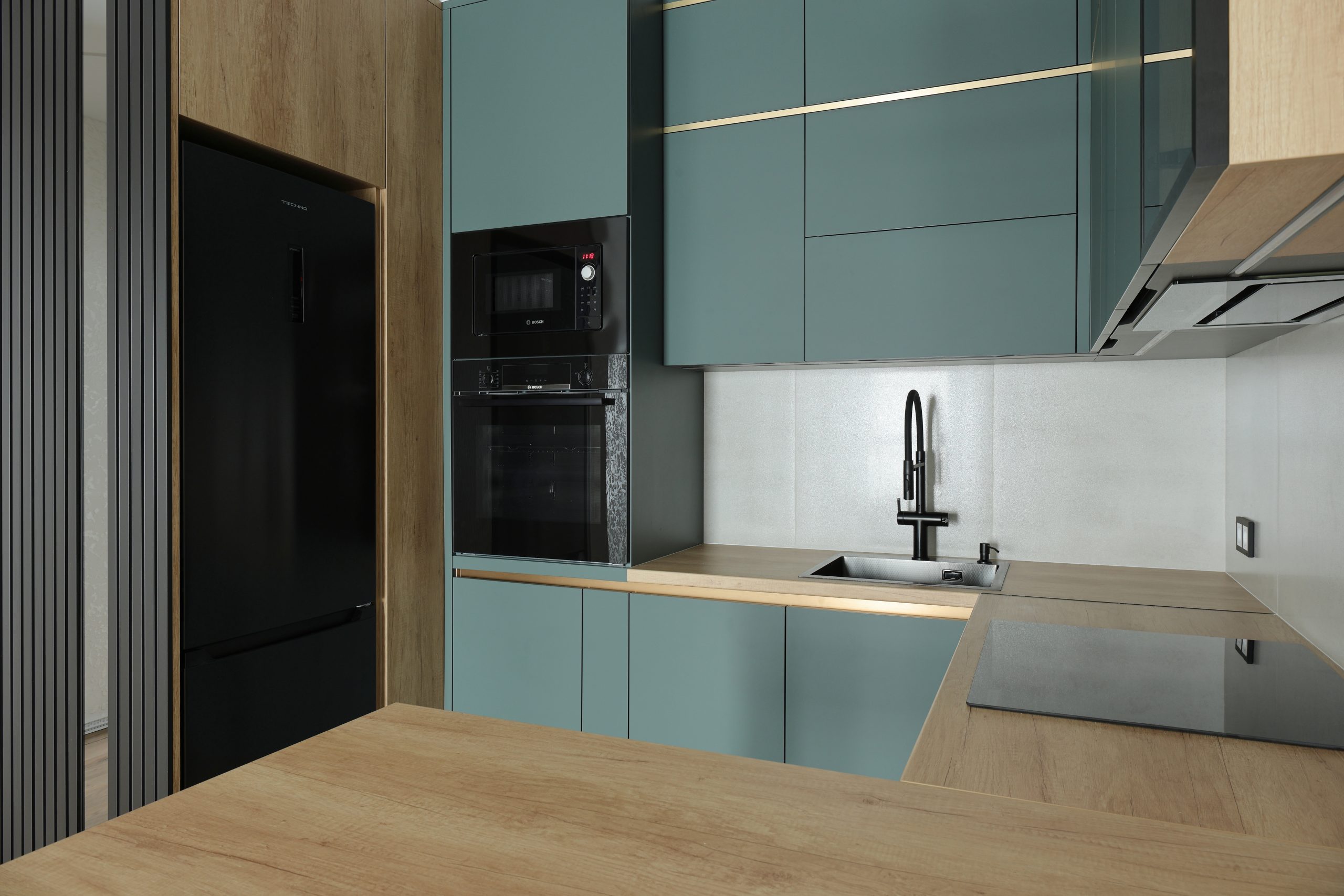 П-образная кухня